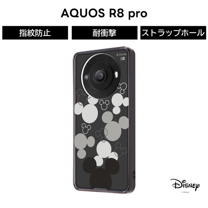 乐天商城 - AQUOS R8 pro ケース ミッキー クリア アイコン AQUOSR8pro SH 51D アクオスR8pro ソフト ソフトケース ハード ハードケース スマホケース 透明 キャラクター かわいい 可愛い