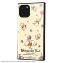 【お買い物マラソン 10%ポイント】iPhone11 Pro ディズニー カバー ケース 耐衝撃 衝撃に強い 保護 傷に強い スクエア ハード ソフト クッション スマホケース KAKU アイフォン プーさん(2)