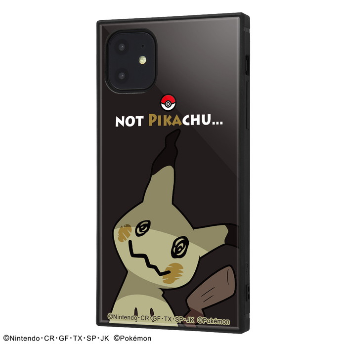 iPhone11 iPhoneXR カバー ケース 耐衝撃 衝撃に強い 保護 傷に強い スクエア 四角 ハード ソフト クッション スマホケース アイフォン KAKU ミミッキュのサムネイル