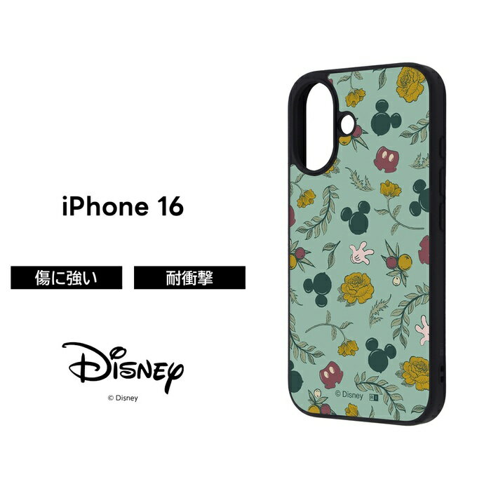 乐天商城 - iPhone 16 ケース ミッキー 耐衝撃 iPhone16 アイフォン16 ディズニー キャラクター かわいい 耐衝撃ケース ソフト ハード スマホケース 可愛い