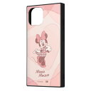 iPhone 15 ケース ミニー iPhone15 iPhone14 iPhone13 ディズニー キャラクター ハート 耐衝撃 耐衝撃ケース カバー ソフト ハード スマホケース スマホカバー