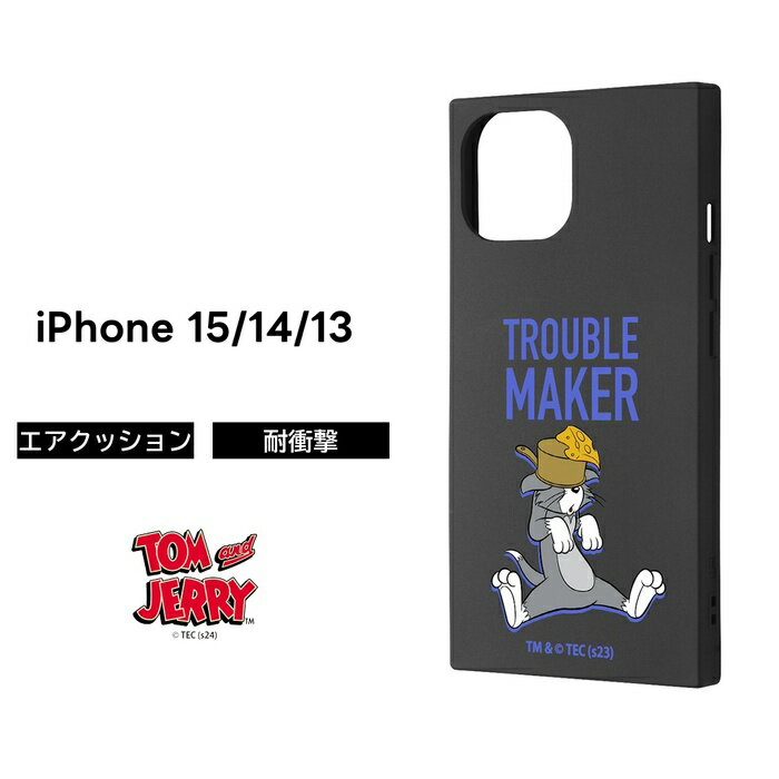 乐天商城 - iPhone 15 ケース トムとジェリー トム iPhone15 14 13 iPhone14 iPhone13 アイフォン15 耐衝撃 マット ソフトケース スマホケース キャラクター かわいい 可愛い