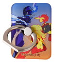 【マラソン 10%offクーポン】 スマホリング ポケットモンスター グレンアルマ ソウブレイズ 多機種対応 汎用 マルチ対応 iPhone Galaxy AQ...