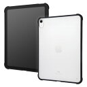 【マラソン 10%offクーポン】 iPadケース 10.9 第10世代 iPad ケース ブラック マット 耐衝撃 軽量 薄型 丈夫 ソフト ソフトケース ハ...