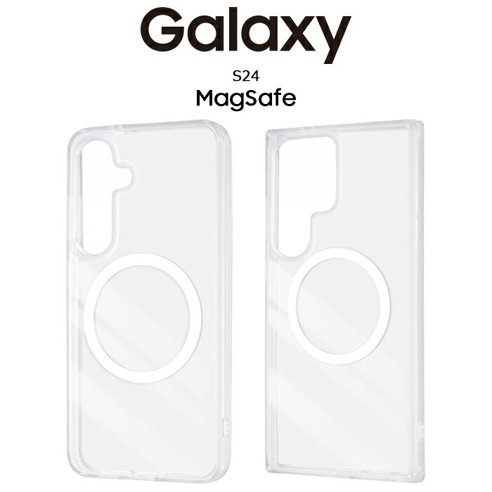 乐天商城 - Galaxy S24 Like standard ハイブリッドケース GalaxyS24 Ultra MagSafe マグネット式アクセサリー対応/クリア
