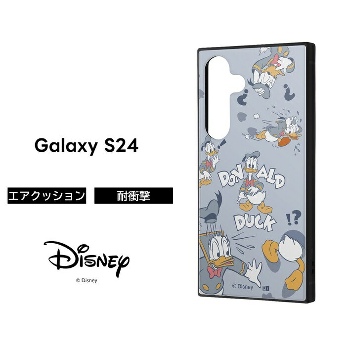 乐天商城 - Galaxy S24 ケース ドナルド キャラクター GalaxyS24 SC-51E SCG25 ギャラクシーS24 ハイブリッド 耐衝撃 ソフト ハード スマホケース かわいい 可愛い