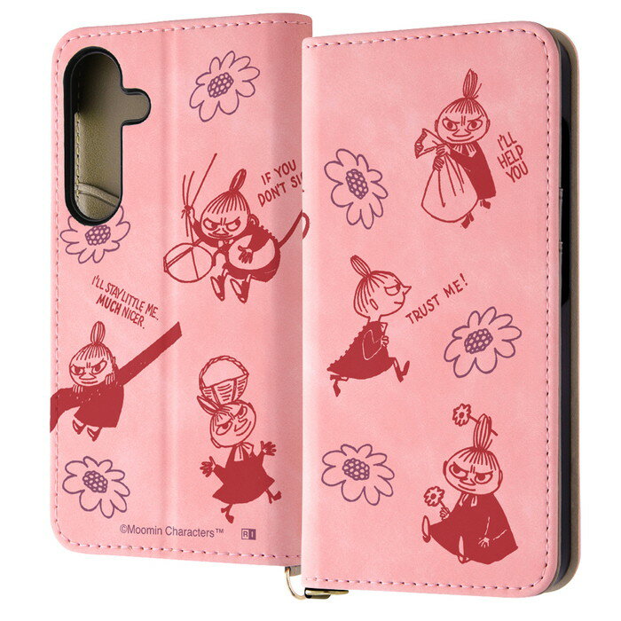 乐天商城 - Galaxy S24 ケース リトルミイ ムーミン GalaxyS24 SC-51E SCG25 ギャラクシーS24 手帳型 レザーケース カバー ソフト ハード スマホカバー スマホケース