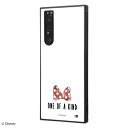 Xperia1 II ディズニー カバー ケース 耐衝撃 衝撃に強い 保護 傷に強い ハード ソフト クッション SO-51A SOG01 XQ-AT42 SIMフリー docomo au ミニー