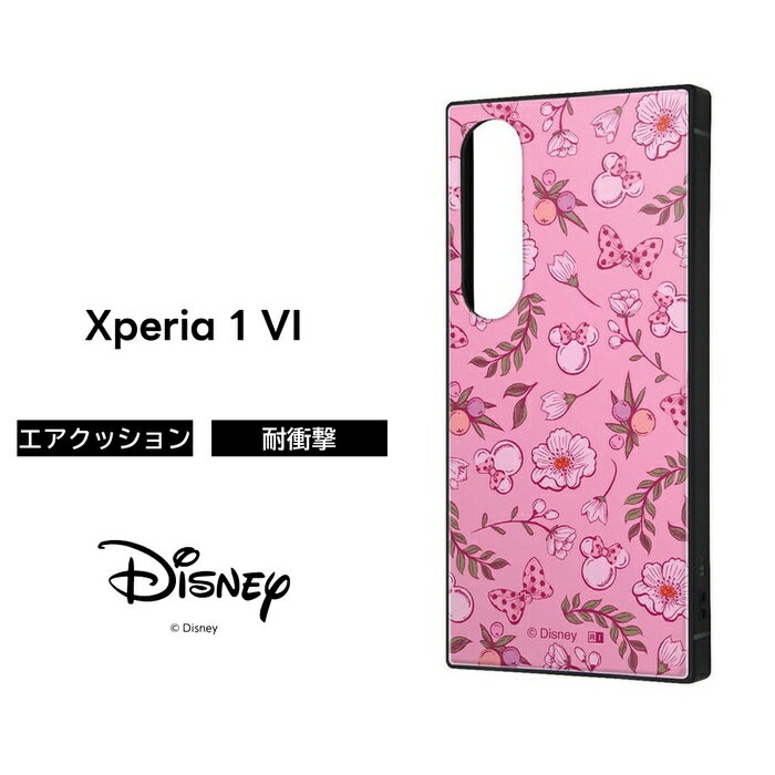 乐天商城 - Xperia 1 VI ケース キャラクター ミニー Xperia1VI SO-51E エクスペリア1VI ディズニー 耐衝撃 耐衝撃ケース ソフト ハード スマホケース かわいい 可愛い