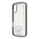iPhone 16 ケース ゲンガー クリア iPhone16 アイフォン16 ポケットモンスター キャラクター 耐衝撃 シンプル カバー ソフト ハード スマホカバー スマホケース