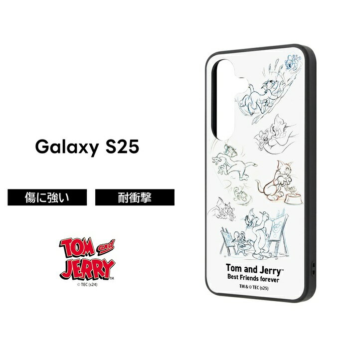 乐天商城 - Galaxy S25 ケース キャラクター トムとジェリー GalaxyS25 ギャラクシーS25 SC-51F トム ジェリー 耐衝撃 可愛い ソフト ハード スマホケース かわいい
