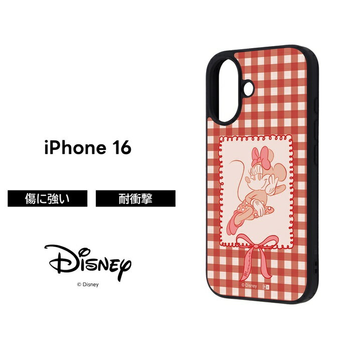 乐天商城 - iPhone 16 ケース ディズニー キャラクター iPhone16 アイフォン16 ミニー かわいい 耐衝撃 耐衝撃ケース 丈夫 ソフト ハード スマホケース 可愛い