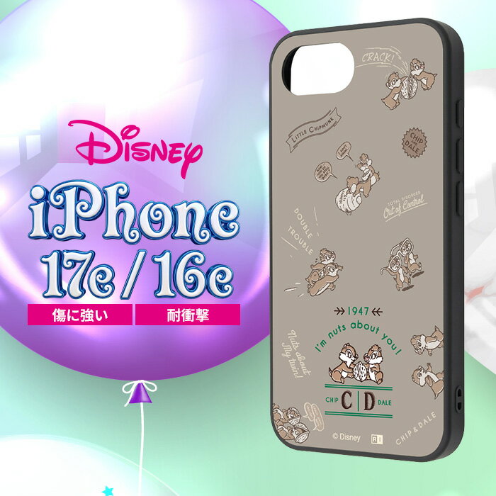 iPhone17e 케이스 캐릭터 칩과 데일 iPhone16e 아이폰 17e 16e 디즈니 내충격 내충격 케이스 보호 튼튼한 소프트 하드 스마트폰 케이스 귀여운 귀엽다