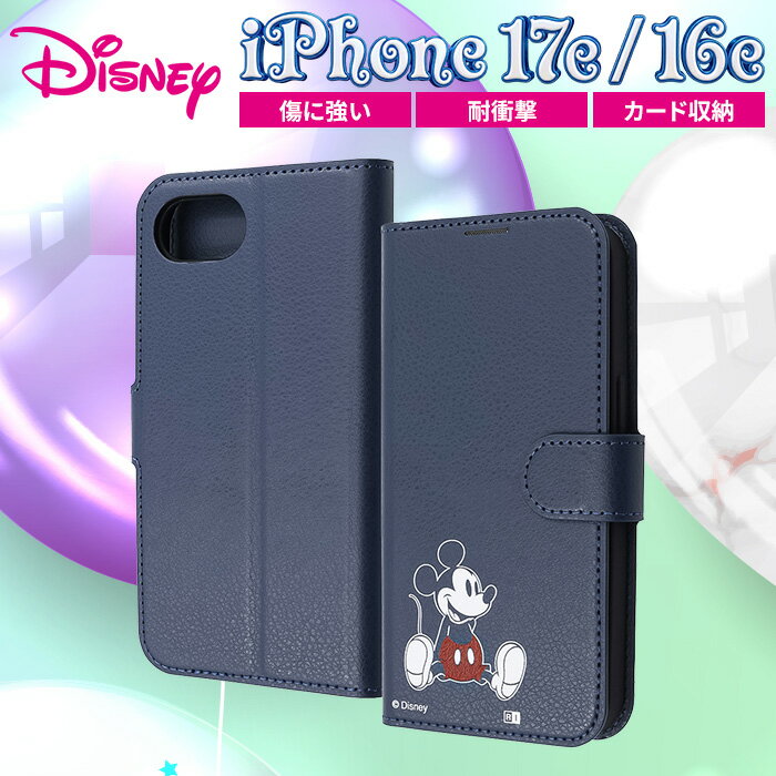 乐天商城 - iPhone17e ケース 手帳型 ミッキー iPhone16e アイフォン 17e 16e ディズニー キャラクター かわいい おしゃれ 耐衝撃 ソフト ハード スマホケース 可愛い カード収納