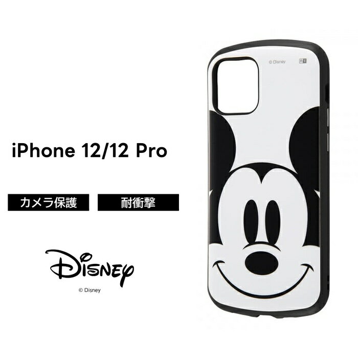 iPhone12 iPhone12Pro ディズニー ケース 耐衝撃 衝撃に強い 保護 傷に強い シンプ...