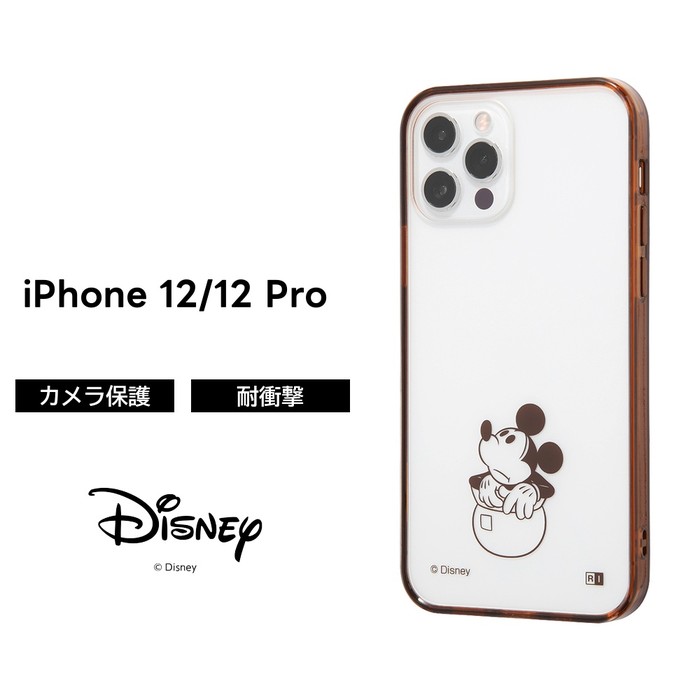 Rakuten - 【SS限定ポイント10倍】iPhone 12 Pro ディズニーキャラクター ハイブリッドケース Charaful ミッキーマウス iPhone12 キャラクター かわいい 可愛い