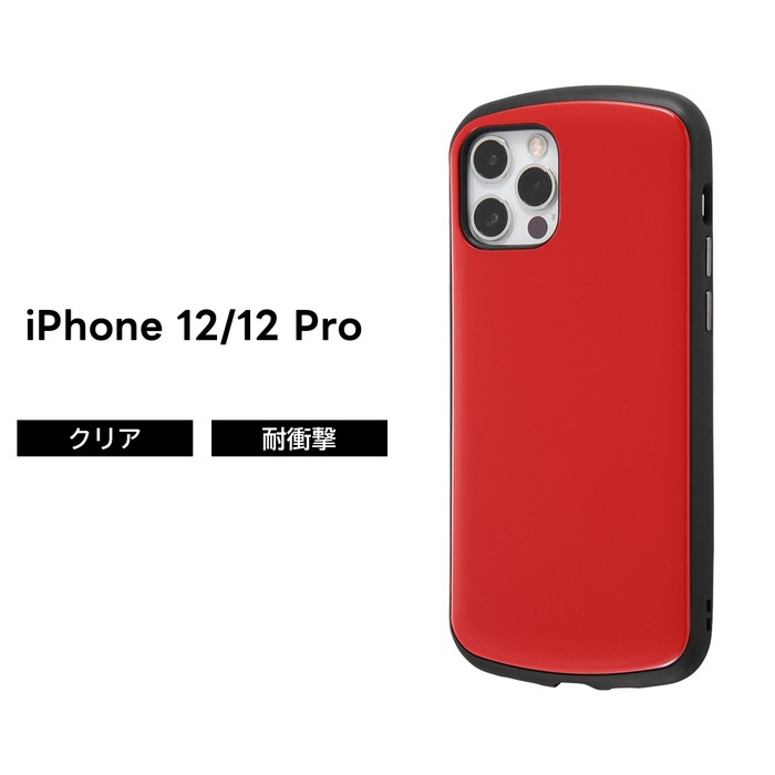 乐天商城 - iPhone12 iPhone12Pro ケース レッド 耐衝撃 衝撃吸収 iPhone 12 iPhone 12 Pro スマホケース シンプル おしゃれ