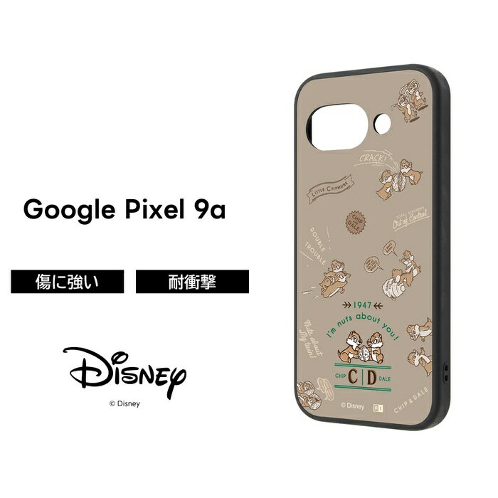 Google Pixel 9a 케이스 디즈니 캐릭터 구글 픽셀 9a Pixel9a 칩과 데일 귀여운 내 충격 소프트 하드 스마트 폰 케이스 귀여운
