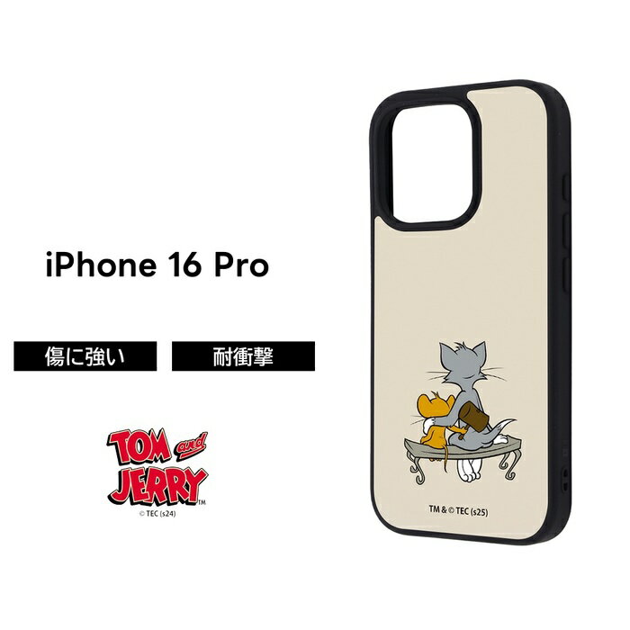乐天商城 - iPhone16Pro ケース トムとジェリー かわいい iPhone 16Pro 16プロ キャラクター トムジェリ 猫 ねずみ 保護 ソフト ハード スマホケース 可愛い 16 Pro