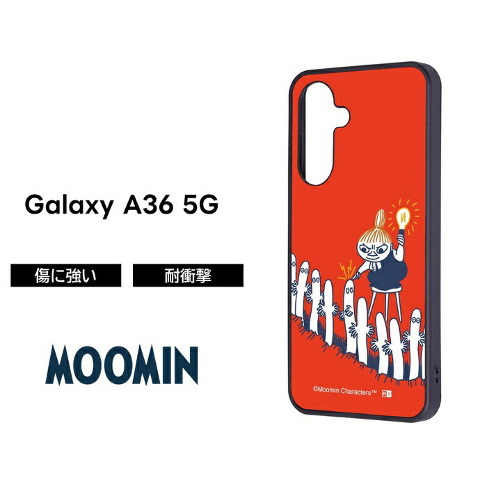 乐天商城 - GalaxyA36 ケース キャラクター リトルミイ docomo SC-54F ギャラクシーA36 5G ニョロニョロ ムーミン 可愛い ソフト ハード スマホケース かわいい