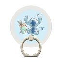 スマホ マグネット リング シール かわいい スティッチ スクランプ ディズニー キャラクター メタルリング 貼るだけ 磁石 着脱簡単 ワイヤレス充電 マグセー...