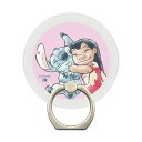 スマホ マグネット リング シール かわいい スティッチ リロ ディズニー キャラクター かわいい プレート 磁石 マグネットリング 貼るだけ マグセーフ化 シ...
