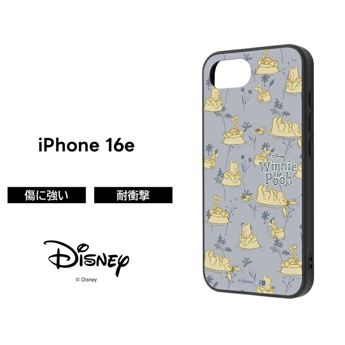 乐天商城 - iPhone17e ケース ディズニー プーさん iPhone16e アイフォン 17e 16e キャラクター かわいい おしゃれ 耐衝撃 ソフト ハード スマホケース 可愛い