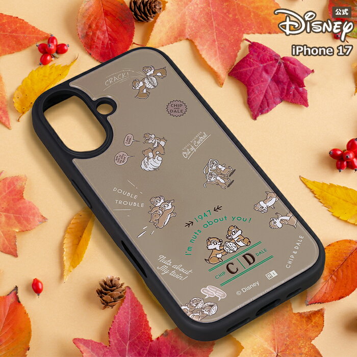 iPhone17 ケース チップとデール iPhone 17 アイフォン17 かわいい おしゃれ シンプル ディズニーキャラクター チップ デール chip dale カメラ保護 レンズ保護 耐衝撃 カバー ソフト ハード スマホカバー スマホケース iPhone17用