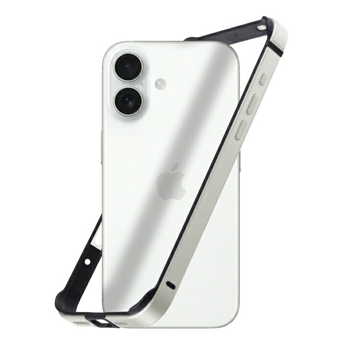 乐天商城 - iPhone 17 ケース バンパー アルミ iPhone17 アイフォン17 耐衝撃 超軽量 スリム 薄い アルミフレーム ホワイト MagSafe 使用可能 頑丈 枠 サイドバンパー 一体化 端末カラー 端末色 おしゃれ かわいい 人気 簡単装着 操作性 カバー スマホカバー スマホケース
