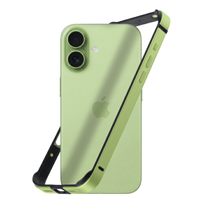乐天商城 - iPhone 17 ケース バンパー アルミ iPhone17 アイフォン17 耐衝撃 超軽量 スリム 薄い アルミフレーム グリーン MagSafe 使用可能 頑丈 枠 サイドバンパー 一体化 端末カラー 端末色 おしゃれ かわいい 人気 簡単装着 操作性 カバー スマホカバー スマホケース