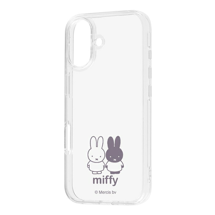 樂天商城 - iPhone 16 ケース ミッフィー クリア iPhone16 アイフォン16 キャラクター かわいい おしゃれ 人気 miffy うさこ 衝撃吸収 傷に強い 背面クリア 透明 カメラ保護 レンズ保護 ハイブリッド 耐衝撃ケース カバー スマホケース スマホカバー iPhone16用