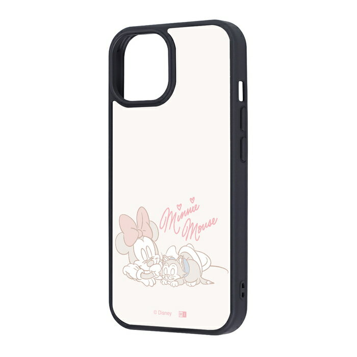乐天商城 - iPhone 15 ケース ミニー キャラクター iPhone15 アイフォン 14 13 iPhone14 iPhone13 アイフォン15 かわいい おしゃれ 人気 カメラ保護 レンズ保護 ハイブリッド 耐衝撃ケース 衝撃吸収 傷に強い ディズニー Disney カバー スマホケース スマホカバー