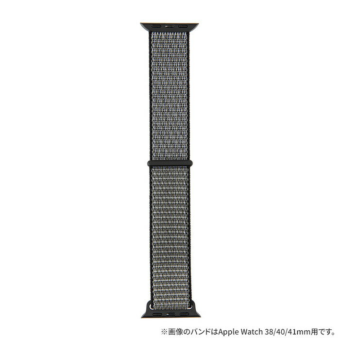 【お買い物マラソン 10%OFFクーポン】アップルウォッチ バンド ナイロン ブラック ベルクロナイロン 42mm 44mm 45mm おしゃれ かわいい レディース スポーツ アップルウォッチ バンド Apple watch ベルト Apple watch バンド