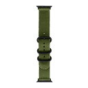アップルウォッチ バンド 3バックル ナイロン バンド カーキ 38mm 40mm 41mm おしゃれ かわいい レディース スポーツ アップルウォッチ バンド...