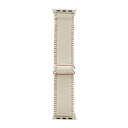 アップルウォッチ バンド フリル ナイロン バンド エクリュ 38mm 40mm 41mm おしゃれ かわいい レディース スポーツ アップルウォッチ バンド ...