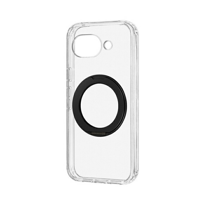 乐天商城 - Google Pixel 10a ケース リング付 マグネット Pixel10a グーグルピクセル10a MagSafe対応 マグネットアクセサリ スマホスタンド 動画視聴 縦置き 横置き 黄変しない 黄ばみにくい 指紋防止 背面クリア ブラック カバー ハイブリッド スマホケース スマホカバー
