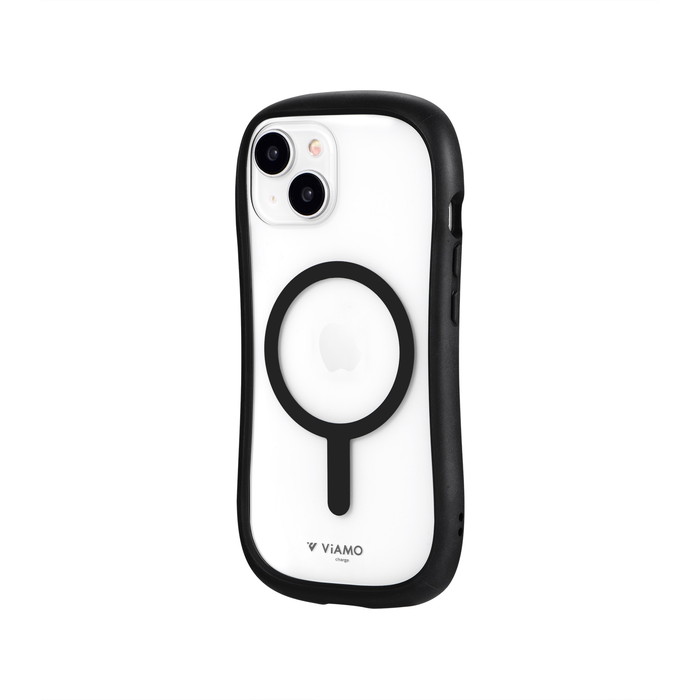 乐天商城 - iPhone15 iPhone14 ハイブリッドケース ブラック 背面クリア 耐衝撃 衝撃吸収 MagSafe カメラ保護 エアクッション ストラップホール アイフォン あいふぉん 15 14