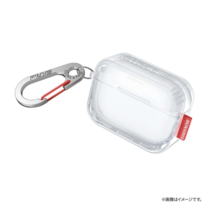 ★ポイント10倍 11/30 23:59迄★AirPods Pro 2 ケース 耐衝撃 ワイヤレス充電 かっこいい おしゃれ カラビナ 衝撃吸収 エアーポッズプ...