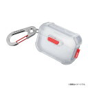 AirPods Pro 2 ケース 耐衝撃 かっこいい カラビナ 衝撃吸収 TPU ハイブリッド エアーポッズプロ2 第2世代 エアポッズプロ2 カバー