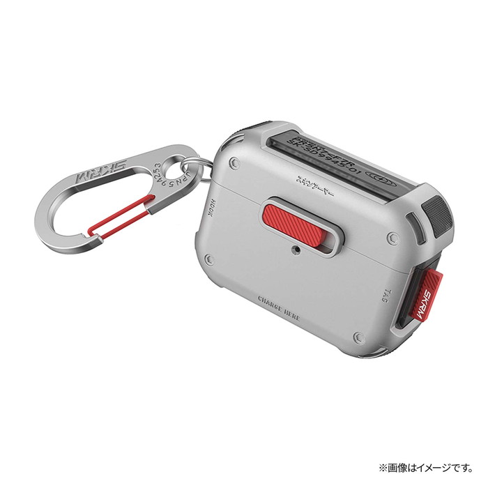 ★ポイント10倍 11/30 23:59迄★AirPods Pro 2 ケース 耐衝撃 かっこいい カラビナ 衝撃吸収 TPU ハイブリッド エアーポッズプロ2...