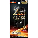 【8月マラソン 10%OFFクーポン】iPhone16e 14 13 ガラスフィルム「GLASS PREMIUM FILM」2枚入り 超透明 画面保護 液晶保護...