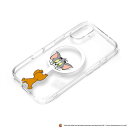 iPhone16 ケース MagSafe対応 トムとジェリー PGA ハイブリッドケース クリア TPU PC 耐衝撃 ストラップホール付 ワイヤレス充電対応 キャラクター かわいい スマホケース アイフォン16 カバー ワーナー PG-W24AMGPT01TAJ 送料無料