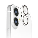 iPhone16 カメラフィルム カメラカバー カメラフルプロテクター ラメ ブラック