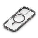 iPhone 16 Pro ケース クリア クリアケース シンプル かわいい 韓国 ストラップホール ストラップホール付き ストラップ MagSafe対応 MagSafe マグセーフ 対応 ブラック 黒 くろ black 耐衝撃 耐衝撃ケース エアクッション