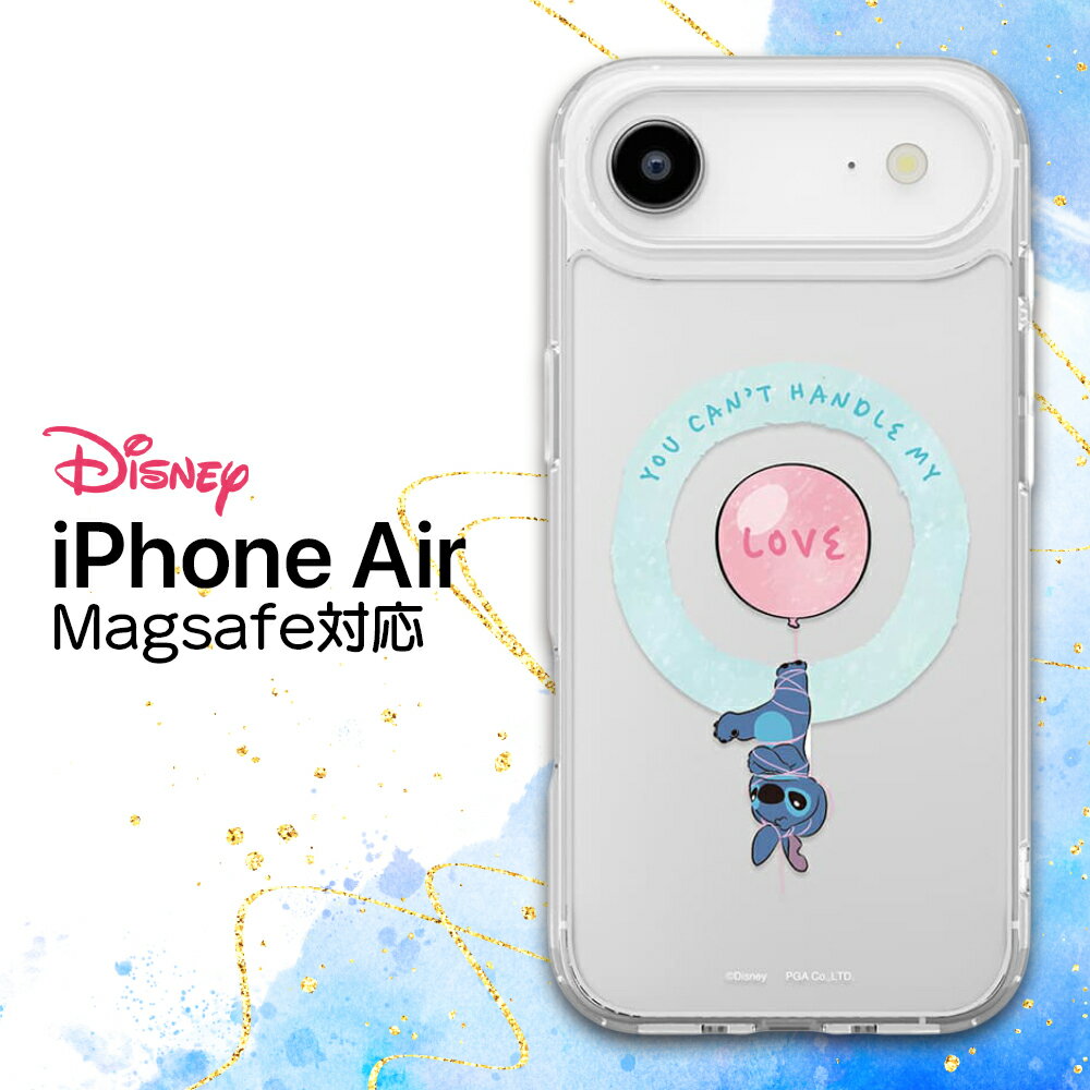 乐天商城 - iPhoneAir ケース ディズニー iPhoneAir ケース キャラクター かわいい Magsafe対応 スティッチ 耐衝撃 iPhone Air クリア ケース リロ&ステッチ ハイブリッドケース ストラップホール iPhone Air ケース ディズニー かわいい