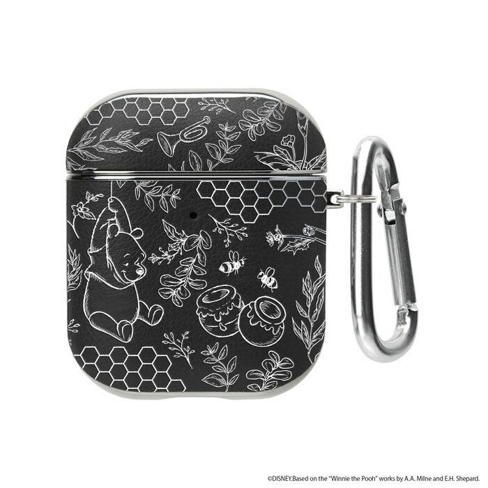 ★ポイント10倍 11/30 23:59迄★AirPods ケース ディズニー PUレザーケース くまのプーさん エアポッズ カバー プーさん