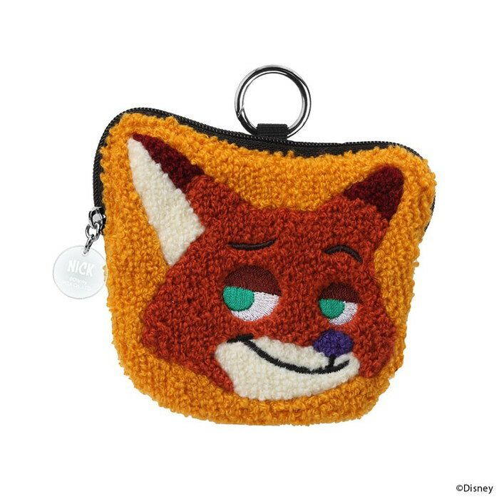 ディズニー ポーチ ニック かわいい キャラクター 小物入れ ガジェットポーチ サラサラ 収納 推しキャラ ズートピア 小袋 持ち運び便利のサムネイル