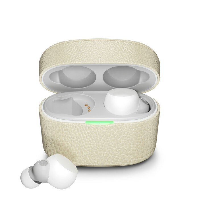 ★ポイント10倍 11/30 23:59迄★LinkBuds S ケース カバー ベージュ PUレザー LinkBudsS リンクバッズS リンクバッズエス か...