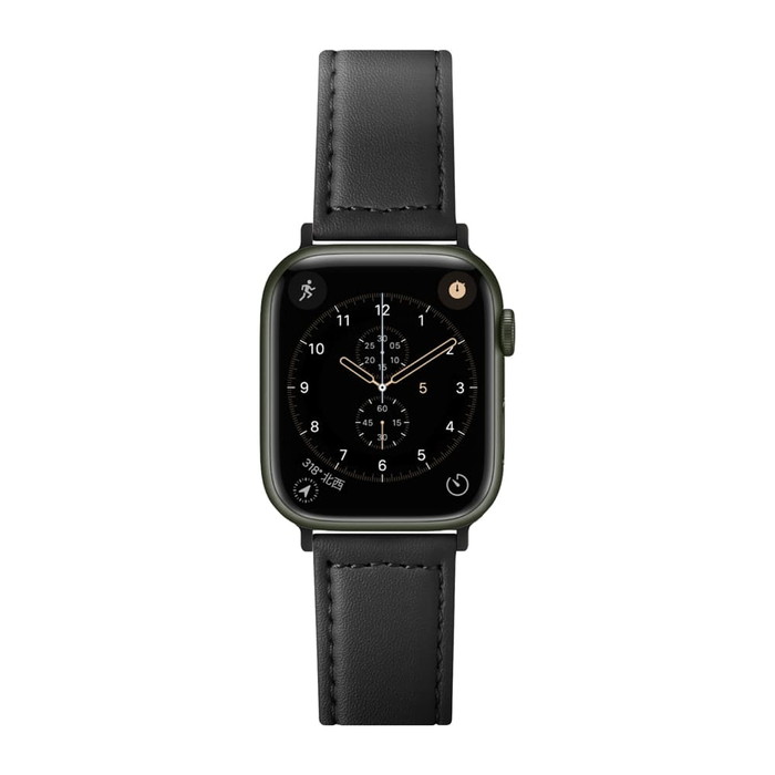 Apple Watch バンド 49mm 45mm 44mm 42mm PUレザー 合皮 交換ベルト 交換バンド アップルウォッチ ブラック くすみカラー おしゃれ 男女兼用 軽量 ビジネス カジュアル