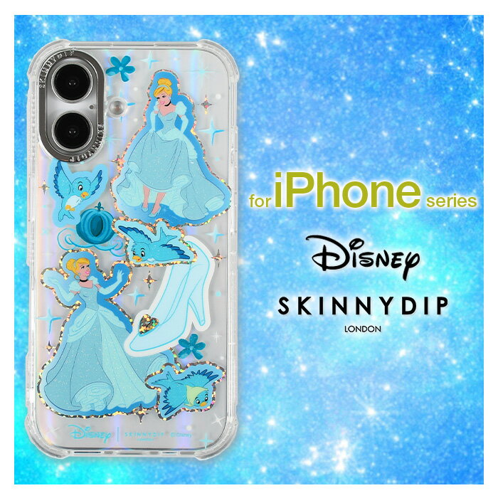 乐天商城 - iPhone 14 Pro ケース シンデレラ SKINNYDIP カバー ディズニー プリンセス ドレス 可愛い 耐衝撃 スマホ キャラクター キラキラ 人気 プレゼント 誕生日 ギフト